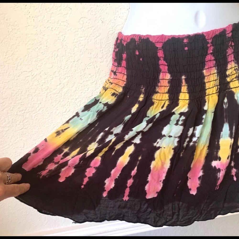 Planet blue (surf gypsy skirt)